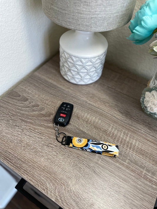 Key Fob Wristlet Keychain | Finger Fob Keychain | Style No. 1 | Handmade | Limited Press